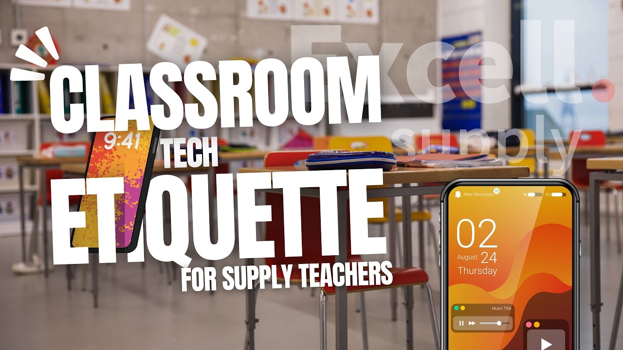 Classroom Tech Etiquette for Supply Teachers