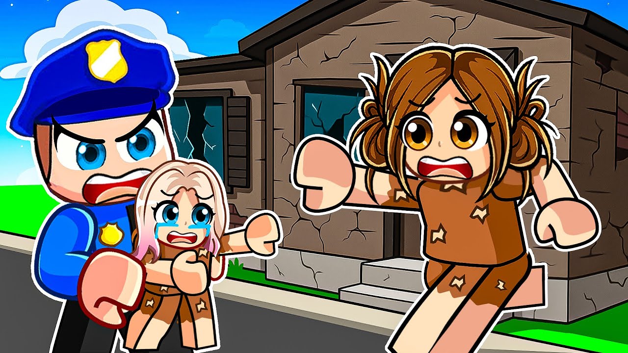 POLİSLER ANNEMDEN ZORLA AYIRDILAR😱ROBLOX BROOKHAVEN🏡RP