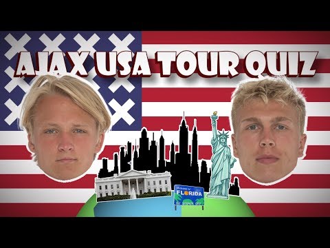 AJAX USA TOUR QUIZ #4 - 'This is your time to shine, my friend'