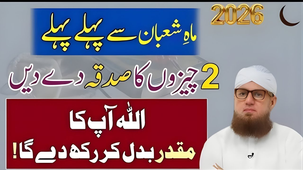 Mahe Shaban Aane Se Pehle 2 Cheezon Ka Sadqa | Bari Barkat Aur Muqaddar Ki Tabdeeli | Habib Attari