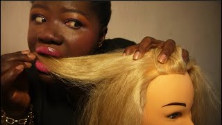 ASMR OBSESSED Girl in Class eats Your Hair (personal attention & hair play)