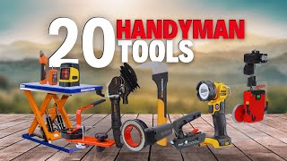 20 Tools That Every Handyman Should Have