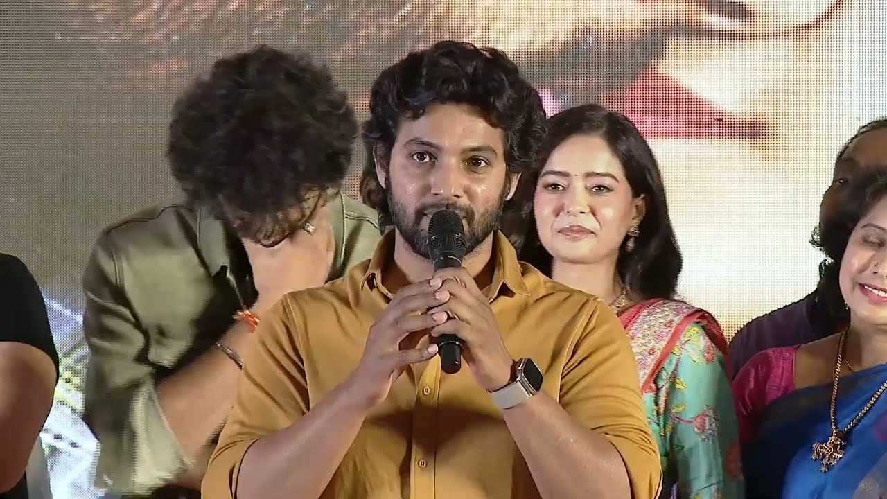 Hero Aadi Saikumar Speech @ Barabar Premistha Movie Pre Release Event | Chandrahass | V6Ent