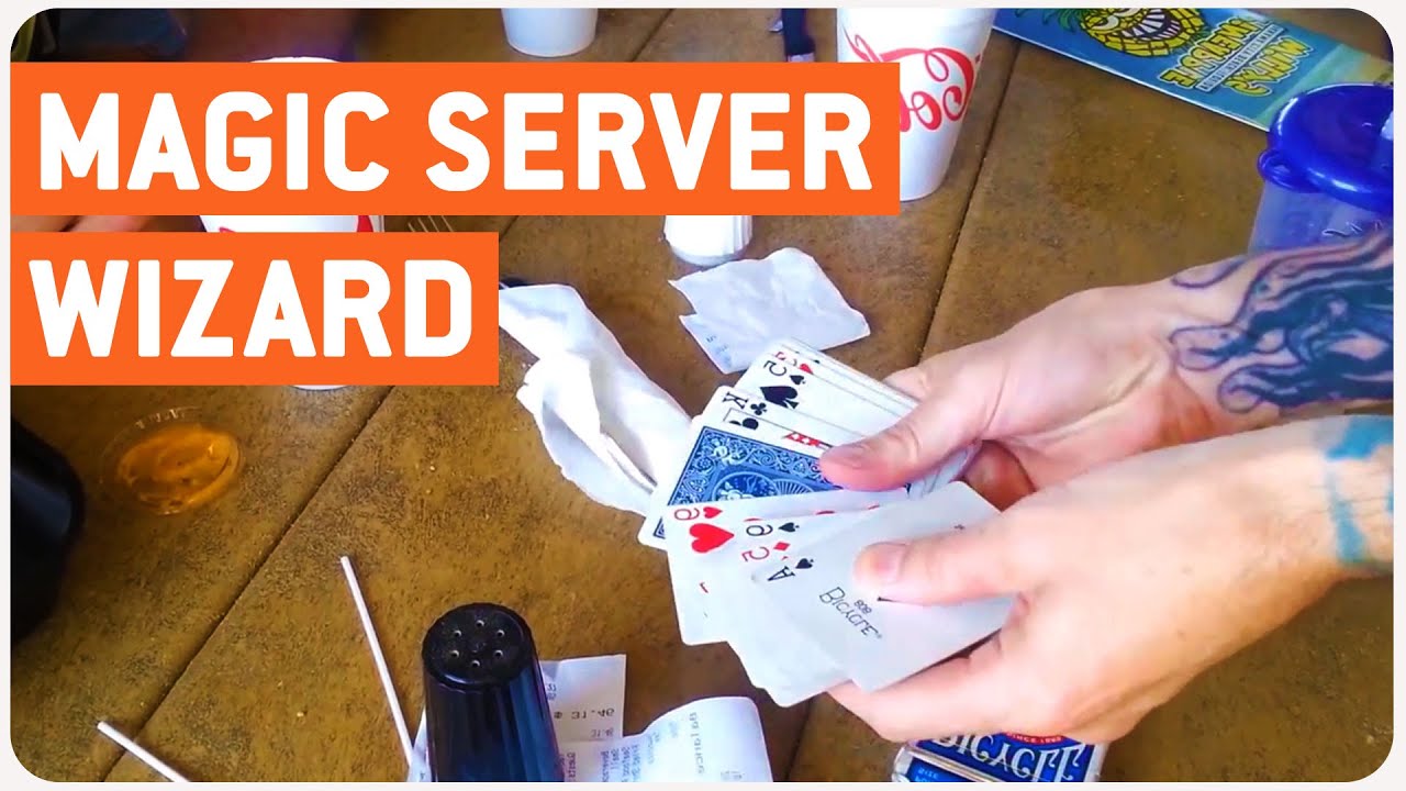 amazing magic tricks and how to do them Waiter Serves Up Magic Trick