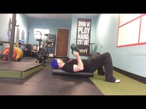 TonyGentilcore.com - Bottoms Up Press off Foam Roller