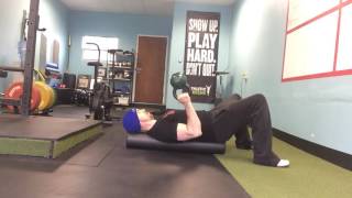 TonyGentilcore.com - Bottoms Up Press off Foam Roller