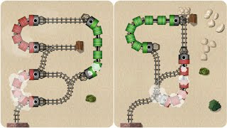 Unblock Train - A Challenging And Fun Game - (Level 11 - 18) Gameplay #2 screenshot 5