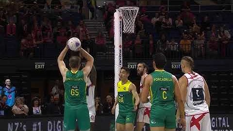 Australia men beat England men 29-20 in match 1 clash! | Fast 5 Netball World Series 2022