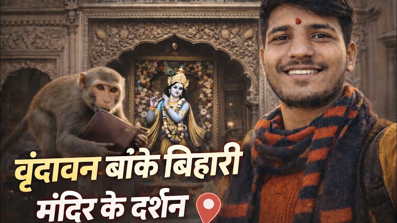 Vrindavan Banke Bihari Mandir Ki Reality 😱😱😱 