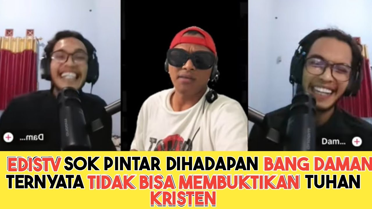 🛑EDISTV HANYA JAGO MELAWAN ORANG AWAM LIHAT KALAU SAMA ANGGOTA APII MENCRET‼️DEBAT ISLAM VS KRISTEN