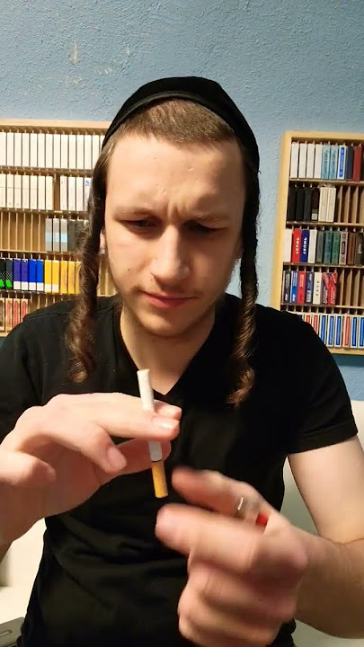 The cigarette trick!
