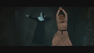 the Nun U0026 Norman Bates Bust A Move In This Halloween In Dance