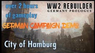 WW2 Rebuilder German level Demo walkthrough