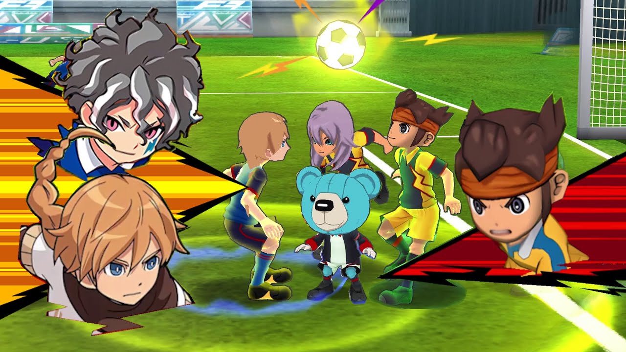 Inazuma Eleven Go Strikers 2013 Inazuma Japan Orion Vs Custom Team Wii 1080p (Dolphin/Gameplay)