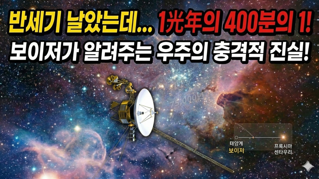 🌙 틀어놓고 주무세요: 인류가 만든 가장 빠른 물체가 우주에서는 기어가는 수준?! 반세기의 여정이 가르쳐준 충격적 진실!
