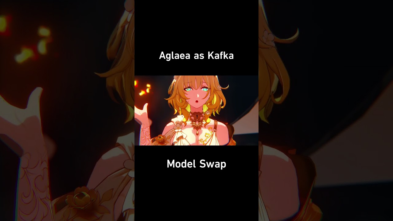 Aglaea as Kafka | Honkai Star Rail Model Swap