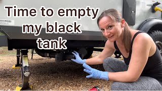 How to empty an RV black tank, cleaning, maintenance and tips