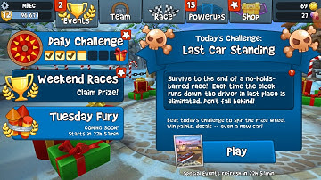 beach buggy racing2🏁- 1st place | Daily challenges - Last car Standing |  Bzorp & beach buggy