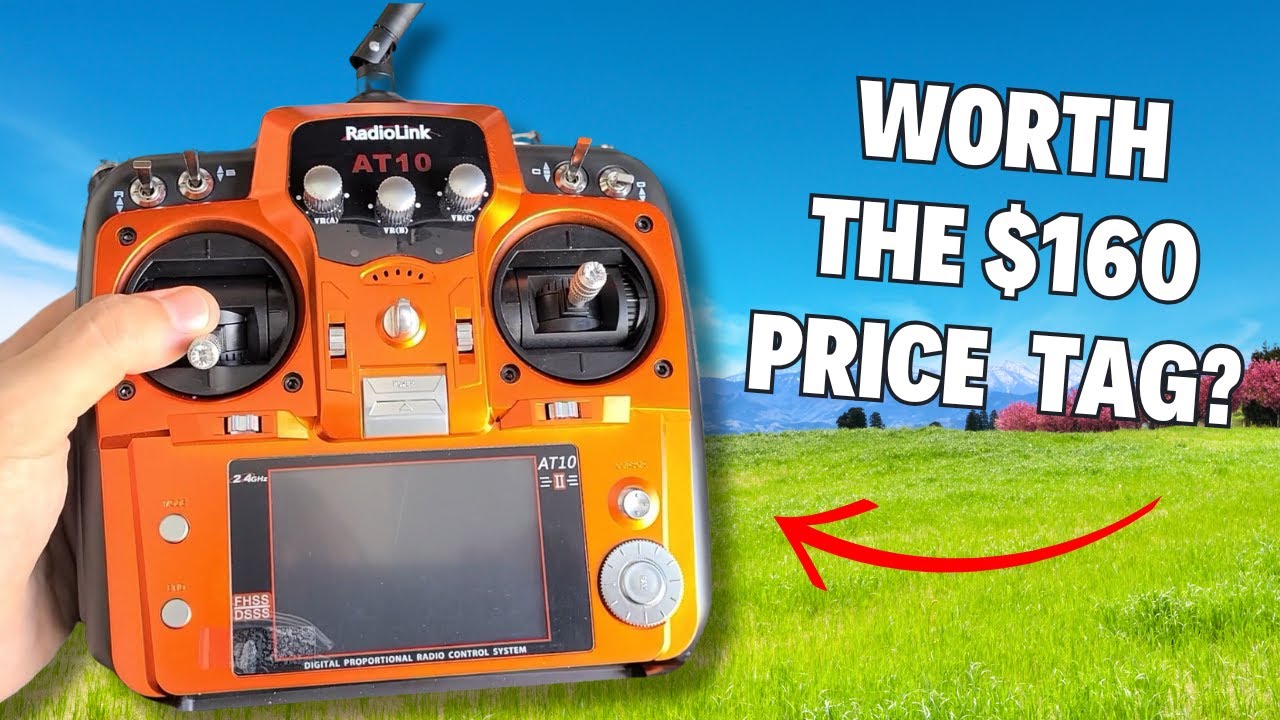 Unboxing & Testing the RadioLink AT10II Transmitter – Is It Worth It? ✈️🎮