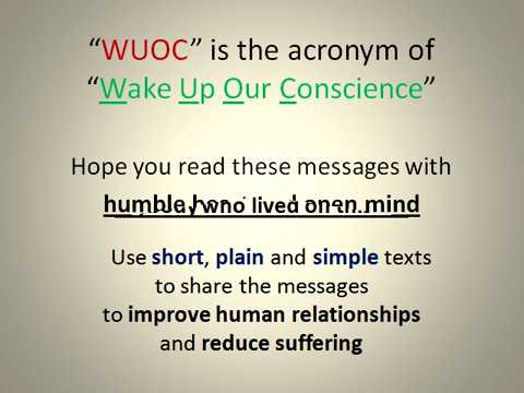 (WUOC 717) Everybody should be a Volunteer in our society