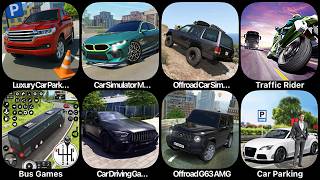 Luxury Car Parking,Car Simulator,Offroad Car Simulator,Traffic Rider,Bus Games,Car Driving Game screenshot 1