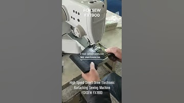 High Speed Direct Drive Electronic Bartacking Sewing Machine