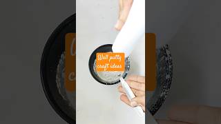 wall putty craft ideas #wallputtycraftideas #craft #aesthetic #trinkettray #handmade #paste #gift