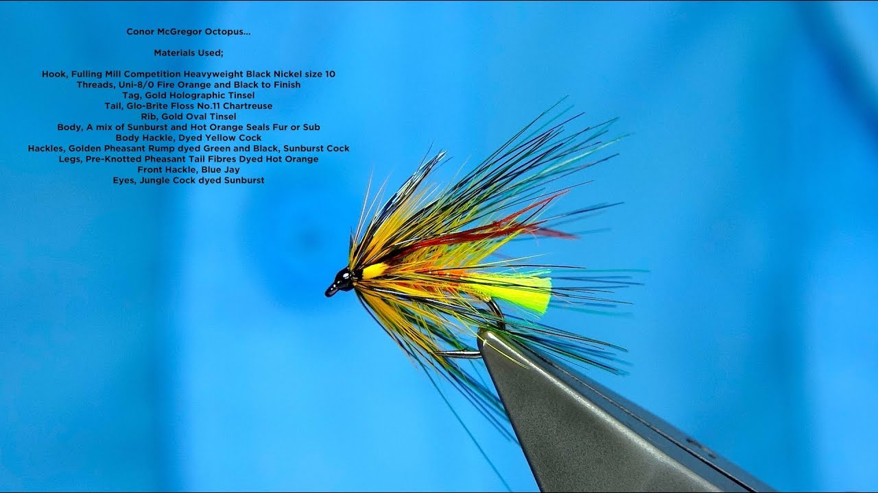 Tying the Conor McGregor (Irish Wet Fly) by Davie McPhail YouTube