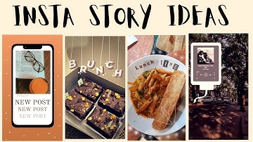 4 Easy & AESTHETIC🌈 Insta Story Ideas you didn