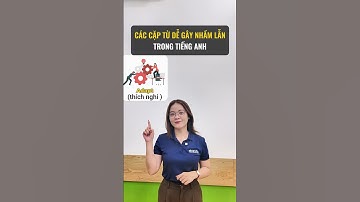 TOP 7 Cặp từ dễ gây nhầm lẫn trong tiếng Anh #shorts #nqhielts #learnenglish #tuvungtienganh