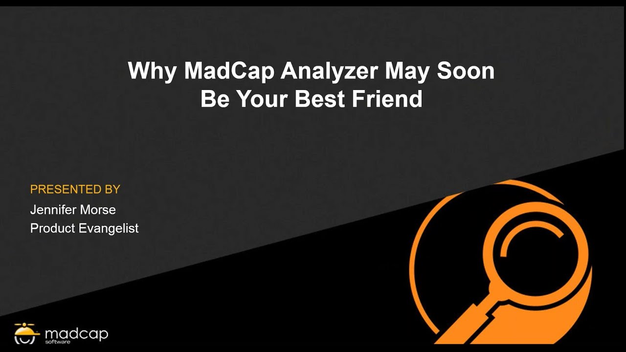 Why MadCap Analyzer May Soon Be Your Best Friend - YouTube