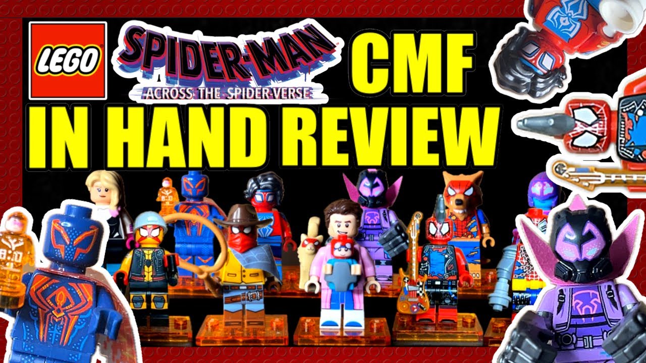 EARLY REVIEW: LEGO Marvel Spider Man Across The Spider-Verse Minifigures Series! BEST CMF YET?!