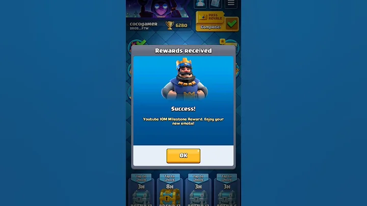 New Free Emote 😱🤑                                    #clashroyale