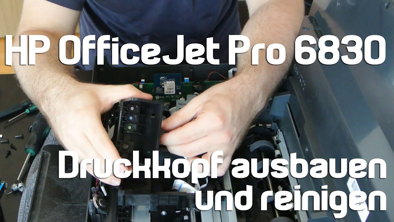 Hp Officejet Pro 6820 Fehlermeldung Problem Mit Druckkopf