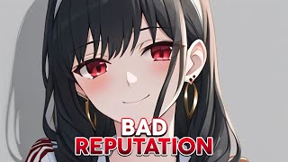 Nightcore - Bad Reputation - (Lyrics) Resimi