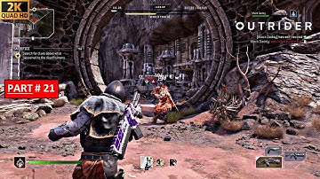 Outriders Walkthrough Gameplay Part - 21 Sacrifice (Next Gen Graphics)