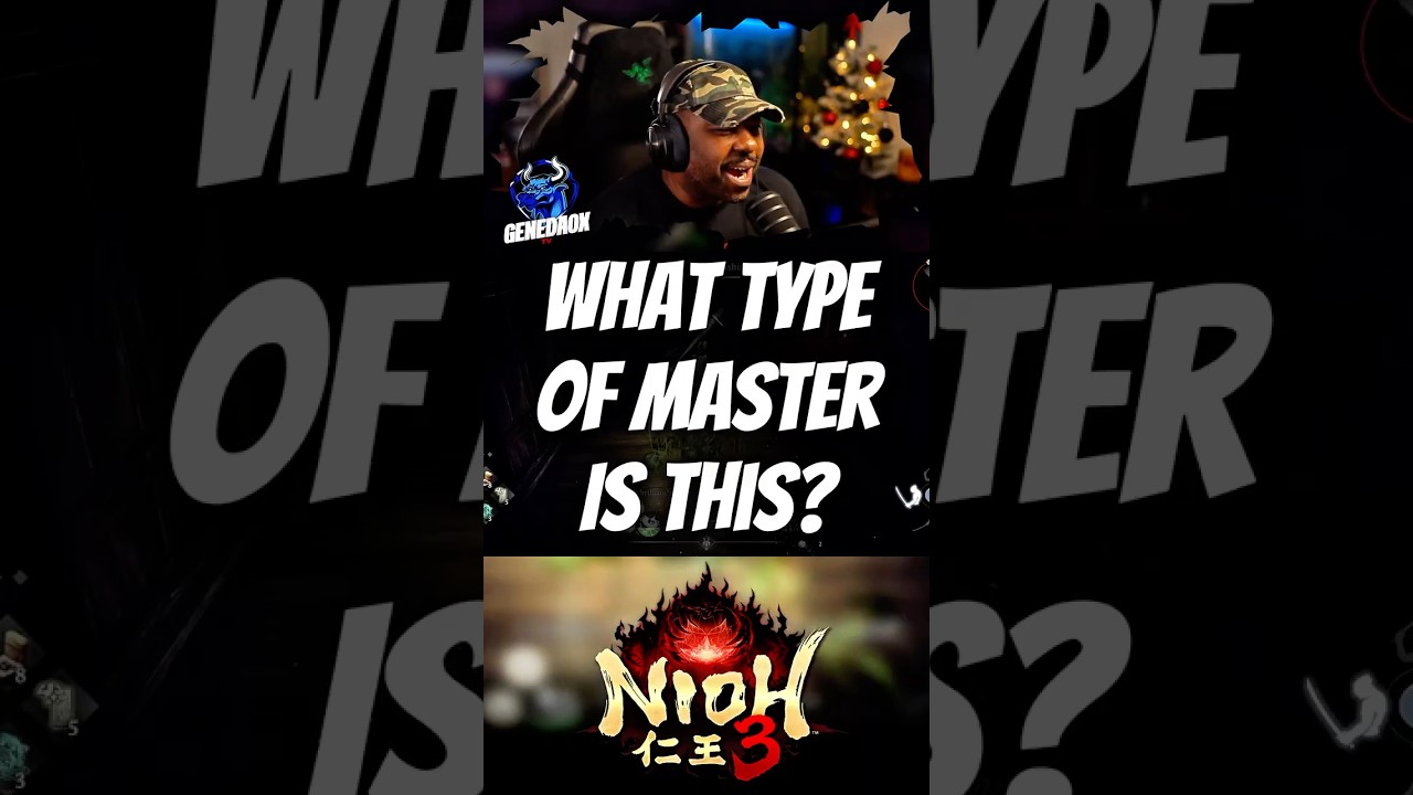 What Type Of Master Is This? #nioh3 #gaming