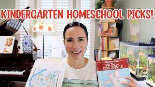 KINDERGARTEN HOMESCHOOL PICKS! 2026- 27 SCHOOL YEAR! HOMESCHOOL CURRICULUM, ETC!