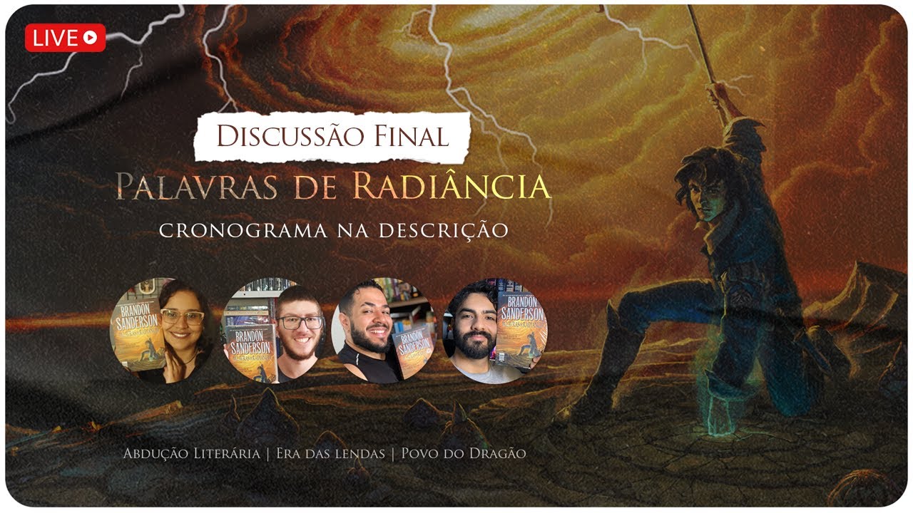 Cosmere — Palavras de Radiância já disponível!