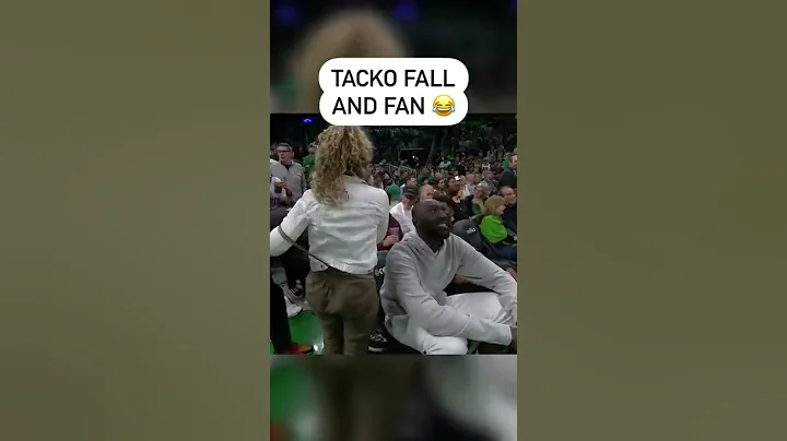 Fan gets a BOOSTER SEAT behind 7"6 Tacko Fall🤣 #shorts - DayDayNews