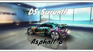 Asphalt 8 Airborne: DS Survolt Full upgrade in Azure Coast