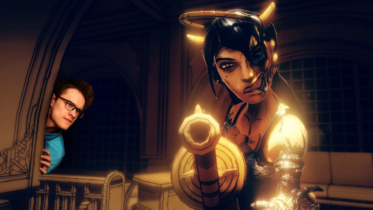 Ангел Алиса охотится на меня! | Bendy and the Dark Revival | 4 часть