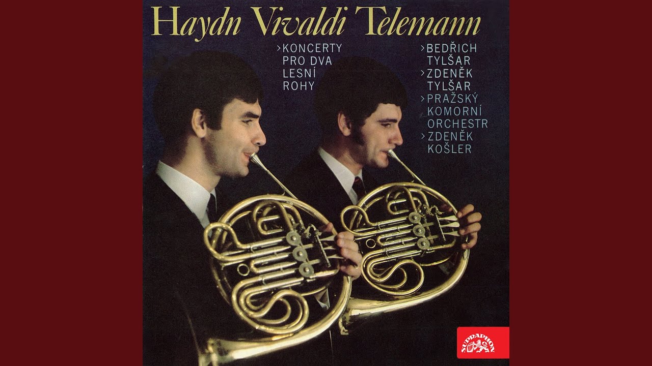 Concerto for 2 French Horns and Orchestra in E flat major Romanza