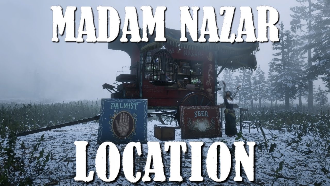 Red Dead Online Madam Nazar Location Today for December 29
