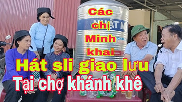 các chị gái minh khai hát sli giao lưu với các anh trai lạ hay quá{2023}