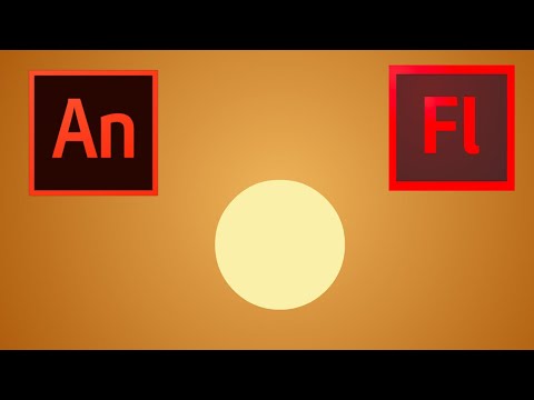 Simple Sunrise Animation in Adobe Flash (Adobe Animate)