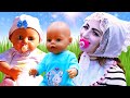 Куклы БЕБИ БОН и Няньки! 🔴 Весёлые игры для девочек Дочки Матери с Baby Born. Видео куклы онлайн