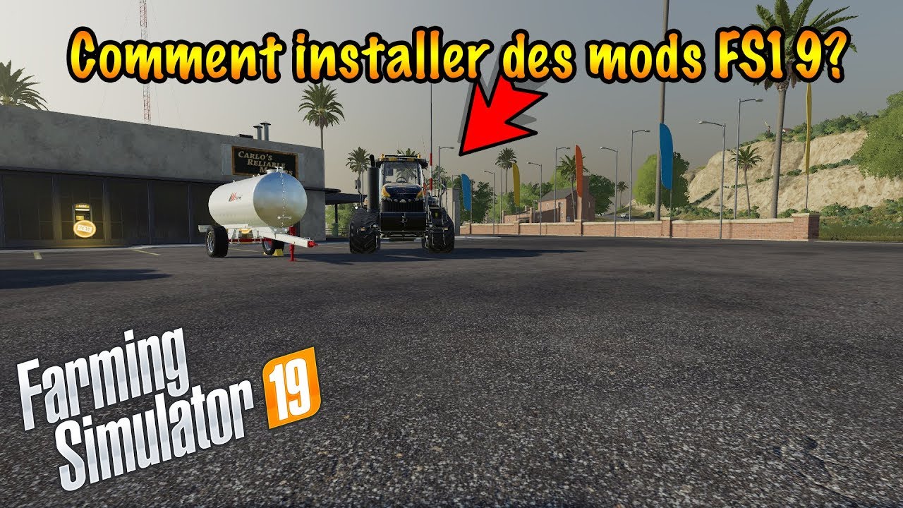 TUTO COMMENT INSTALLER DES MODS SUR FS19 - YouTube
