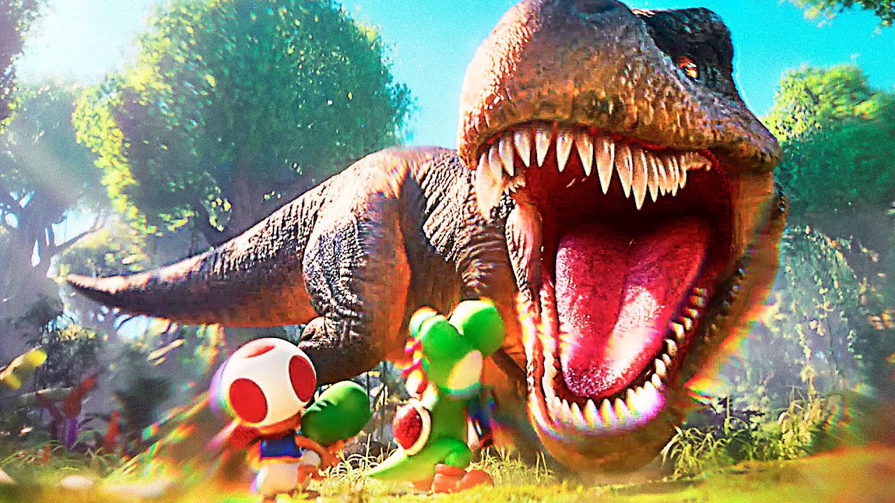 "Yoshi e Toad enfrentam o T-Rex" SUPER MARIO GALAXY O FILME Trailer (2026)