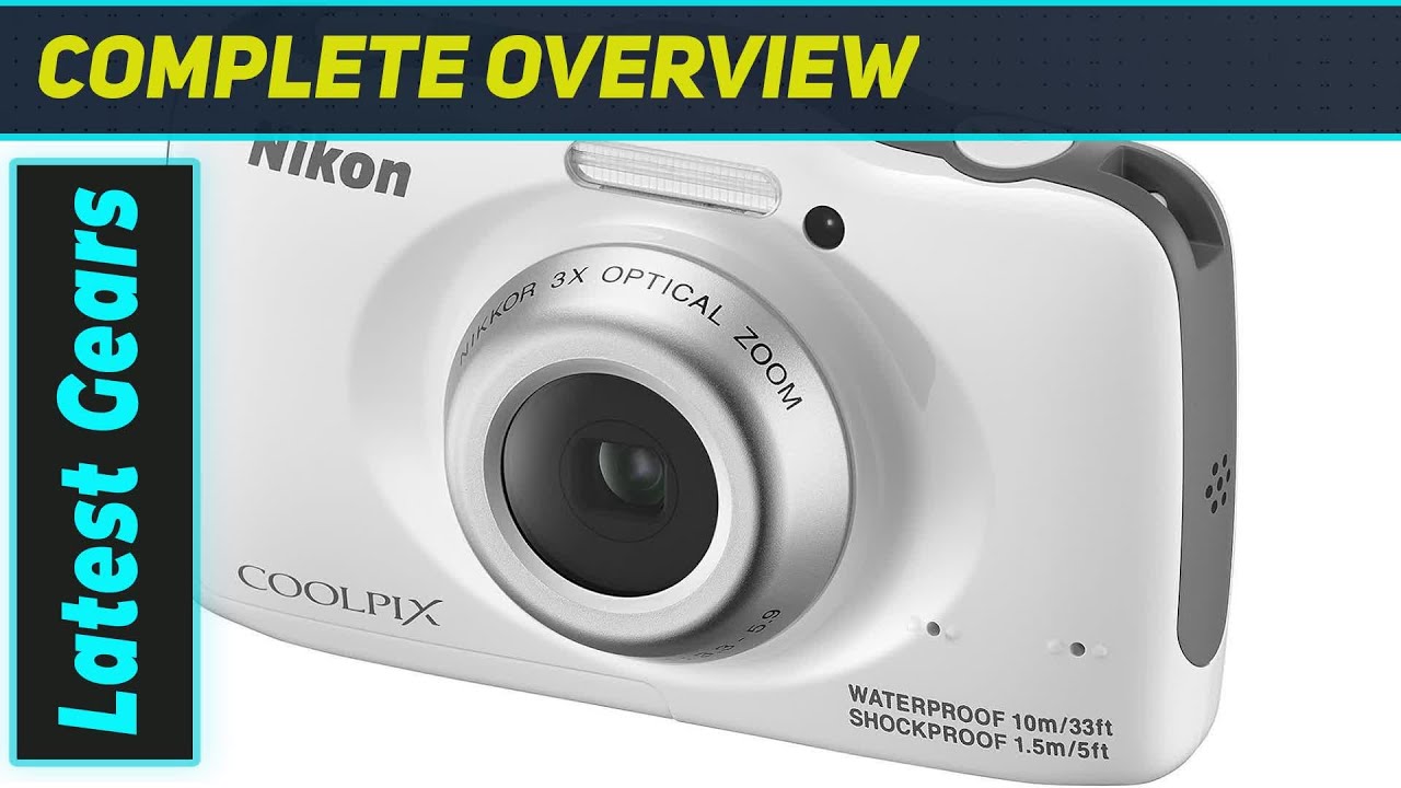 Nikon COOLPIX S32: The Best Waterproof Camera for Families?